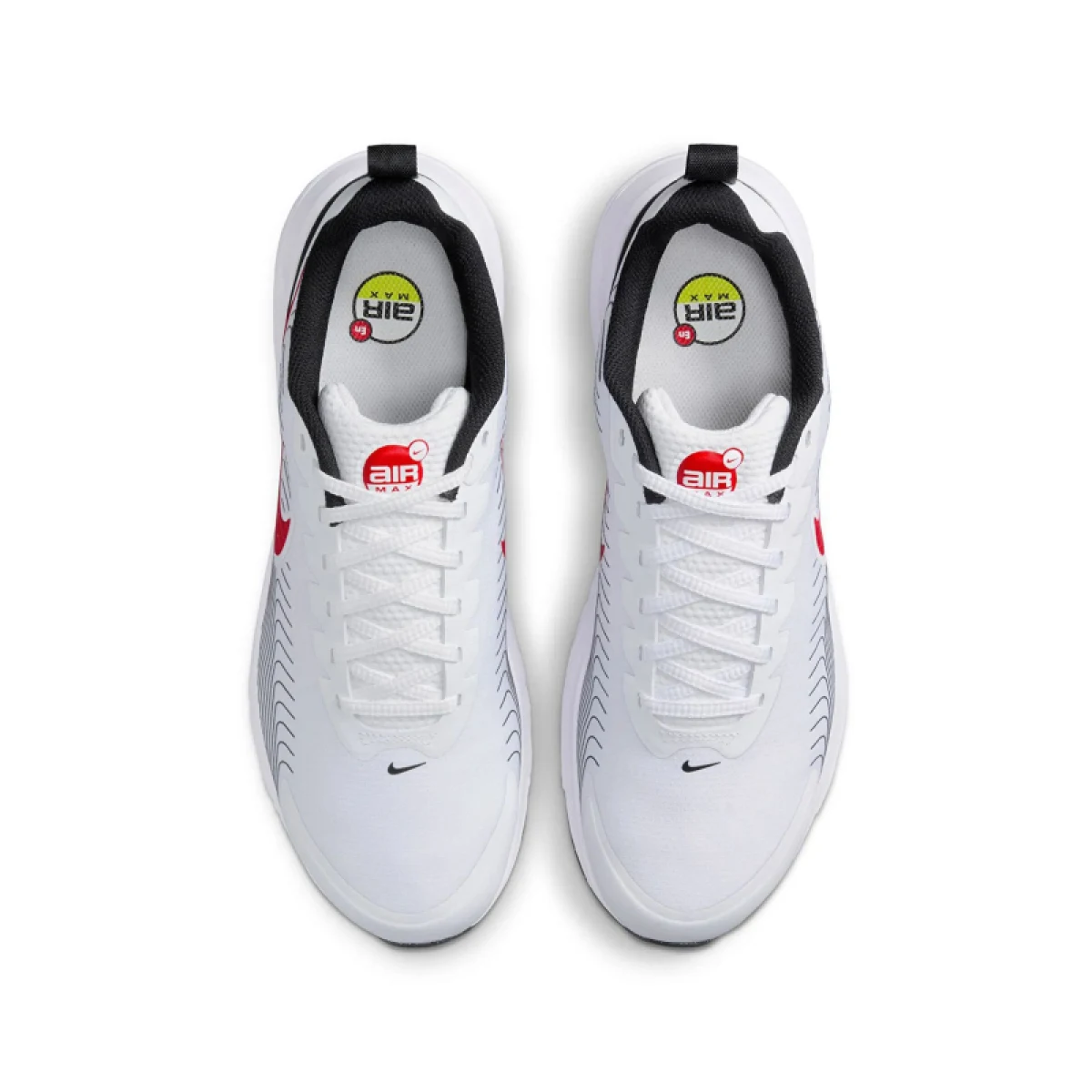Pánská rekreační obuv NIKE Air Max Nuaxis M white university red black · záber 4