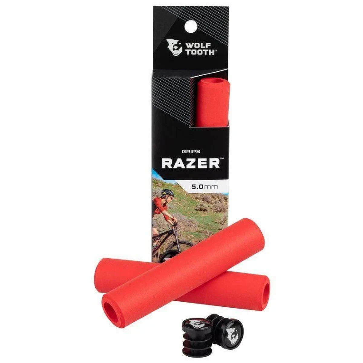 Wolf Tooth Gripy Razer 5mm Červená · záber 1
