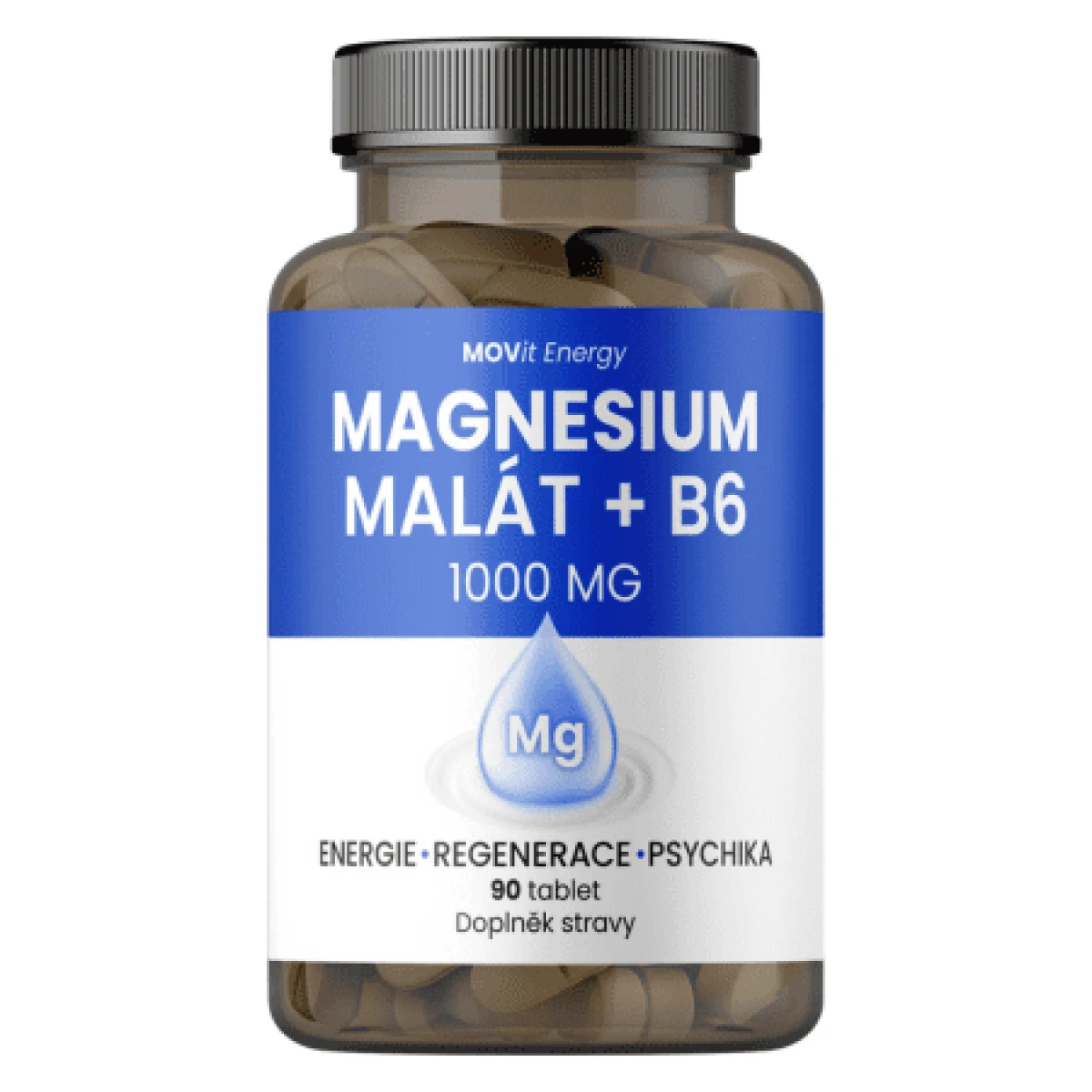 MOVit Magnesium malát 1000 mg + B6 90 kapsúl · záber 1
