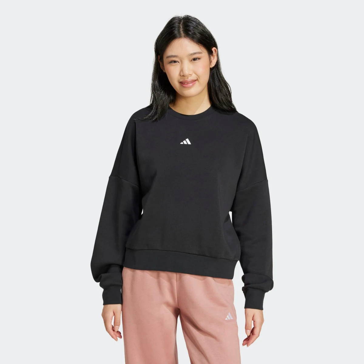 ADIDAS ADIDAS dámska fitness mikina čierna S · záber 1