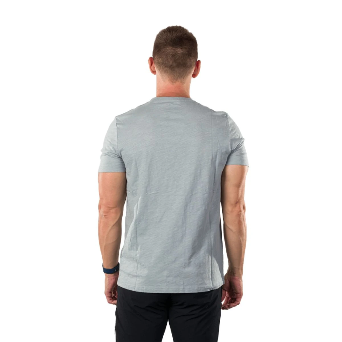 Pánske turistické tričko s krátkym rukávom NORTHFINDER JACINT-368skyblue · záber 4