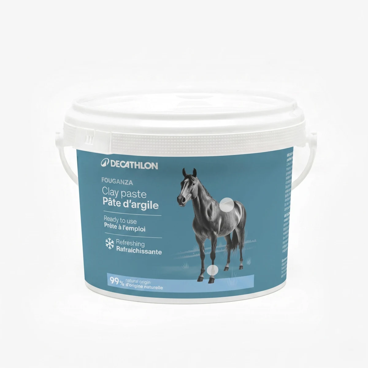 FOUGANZA Osviežujúci íl pre kone a poníky 2,5 kg bez · záber 1