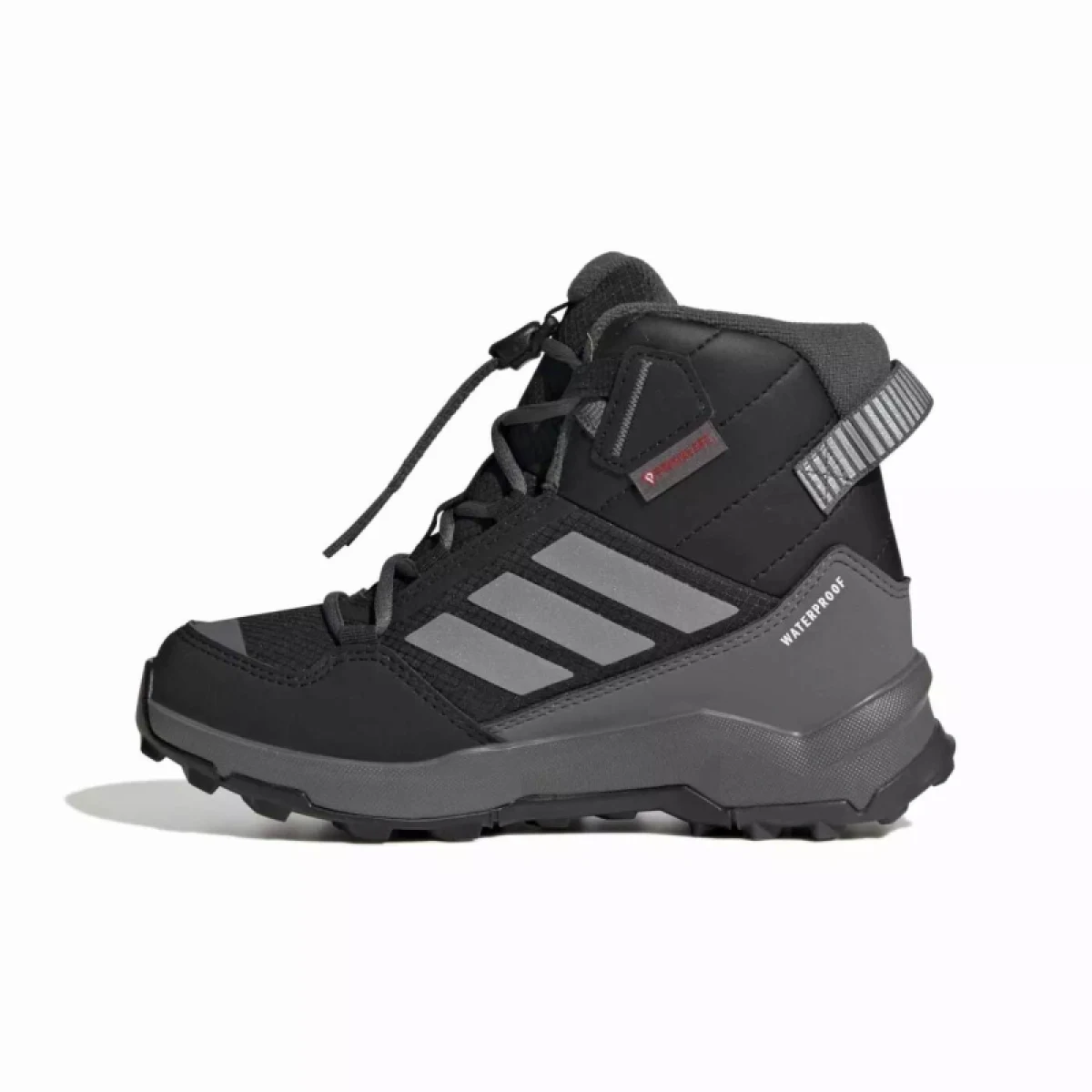 Juniorské členkové zimné topánky ADIDAS Terrex AX4R CW+ Jr core black matte silver grey six · záber 3