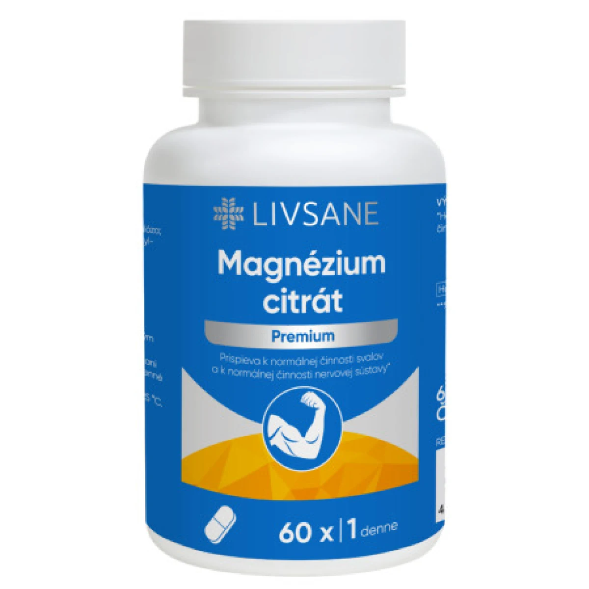 LIVSANE Magnézium citrát premium 60 tabliet · záber 1