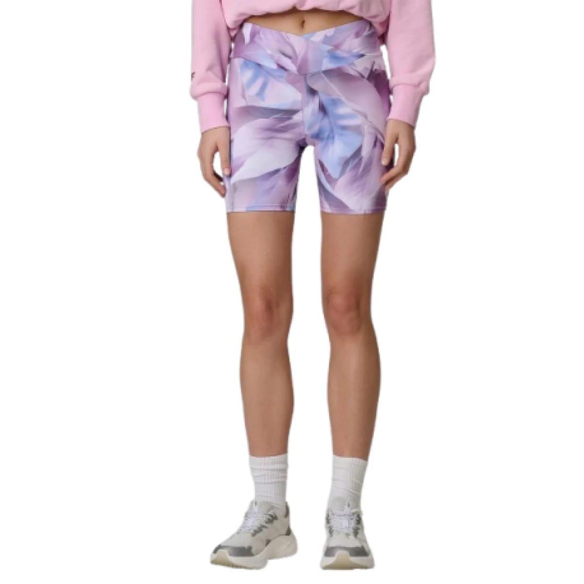 Dámské kraťasy 4F SHORT TIGHTS CAS F018-90A-MULTICOLOUR ALLOVER · záber 1
