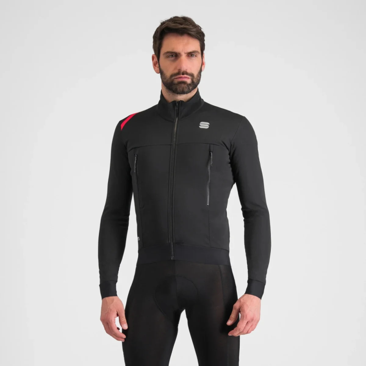 Pánská cyklistická bunda SPORTFUL Fiandre warm jacket, black · záber 2