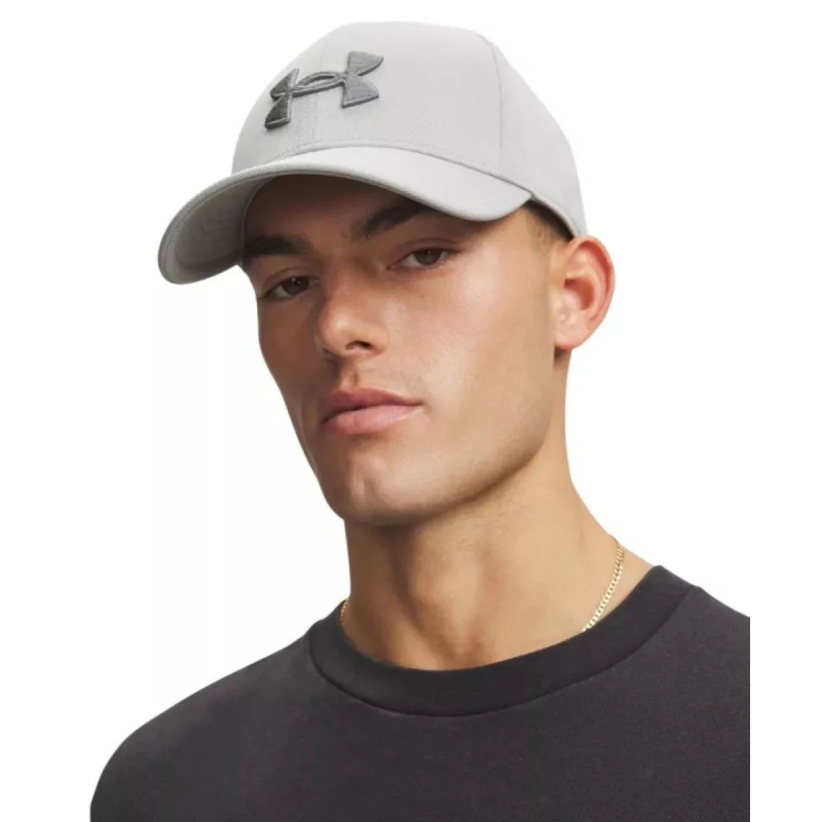Pánská kšiltovka UNDER ARMOUR M BLITZING LOW ADJ-GRY · záber 3