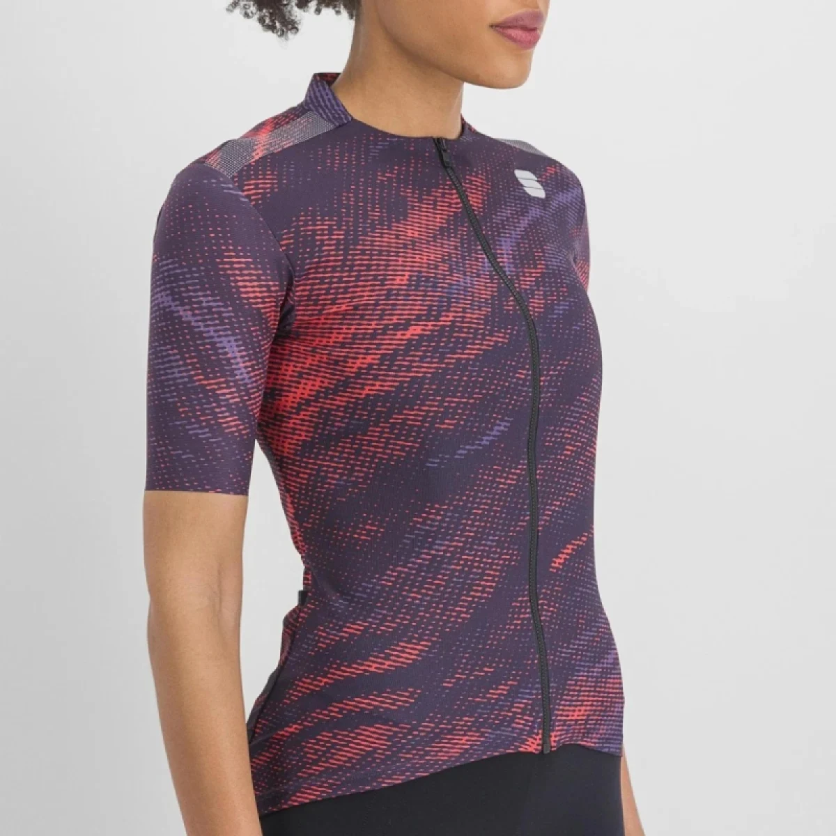 Dámský cyklistický dres s krátkým rukávem SPORTFUL Cliff supergiara w jersey, nightshade · záber 4