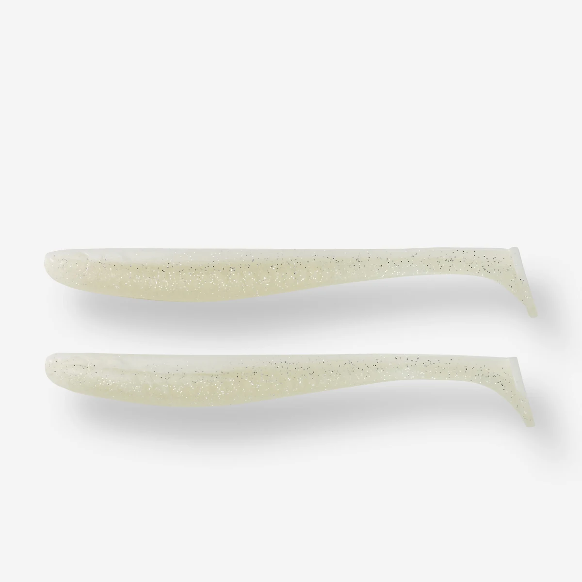 CAPERLAN Yubari Fat Shad 20cm - 8" White - shad na šťuky s atraktantom bez · záber 1