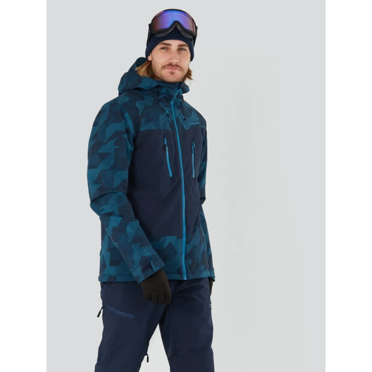Pánská lyžařská bunda FUNDANGO Privet Allmountain Jacket-481-dark navy · záber 3
