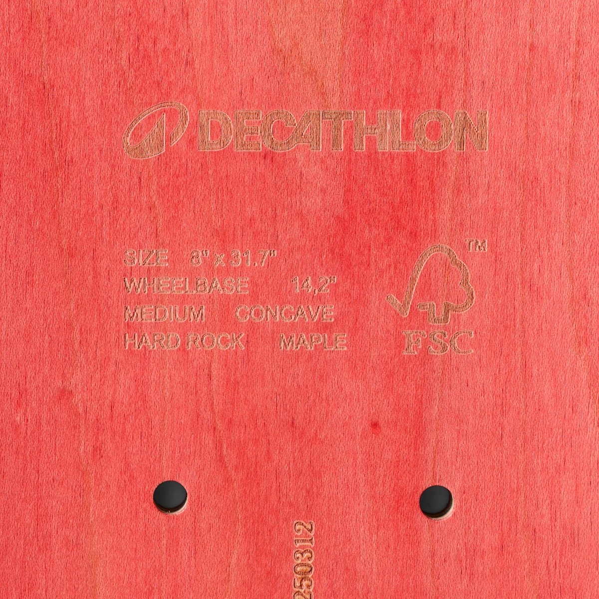 DECATHLON Skateboardová doska DK500 POPSICLE z javora 8" grafika „SINCE 1976“ 8" · záber 2