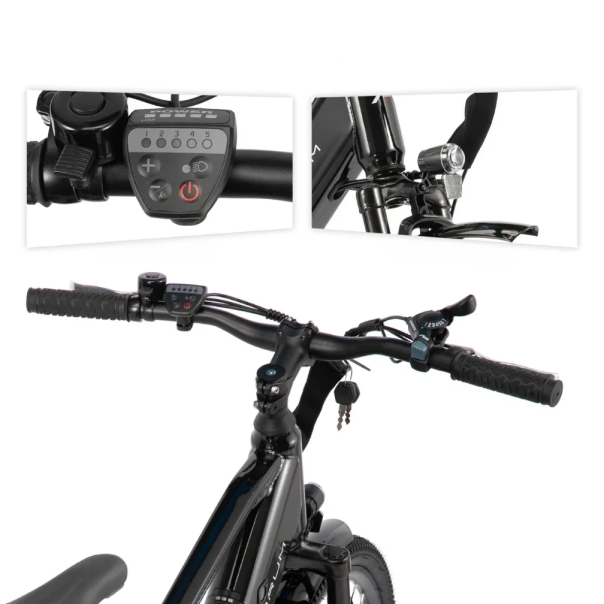 Joystar Matawak 26" čierno-modrá - 17" (155-175 cm) · záber 3