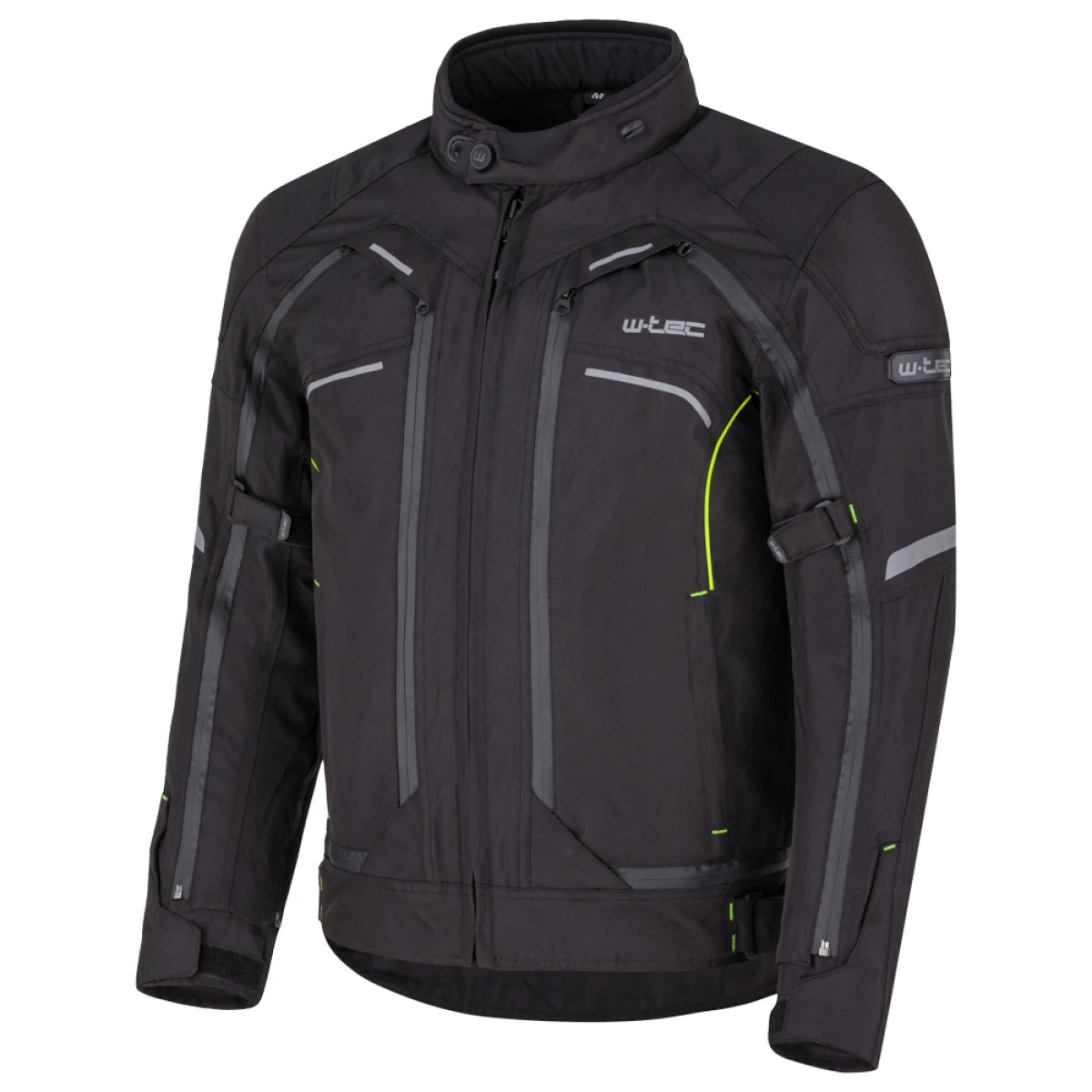 Pánska moto bunda W-TEC Progair Farba čierna-fluo, · záber 4
