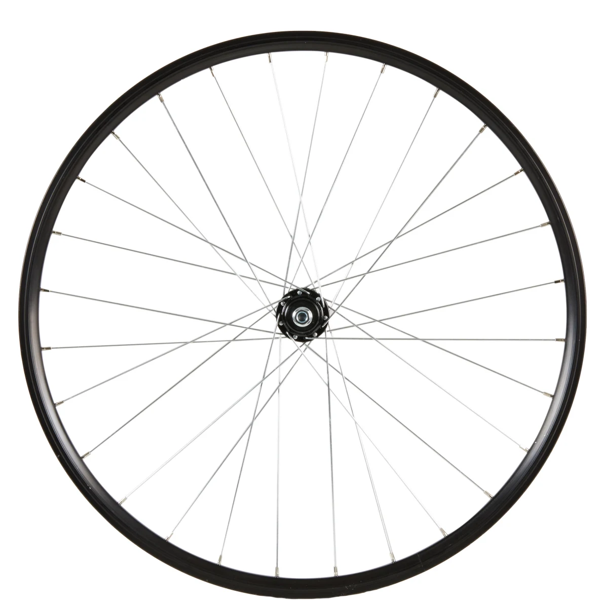 ROCKRIDER Zadné koleso na MTB 26" dvojstenný ráfik V-Brake voľnobežka matica bez · záber 1