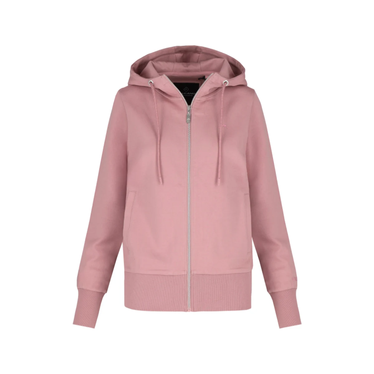 Dámska mikina so zipsom VOLCANO B-ALEXA-PINK · záber 4