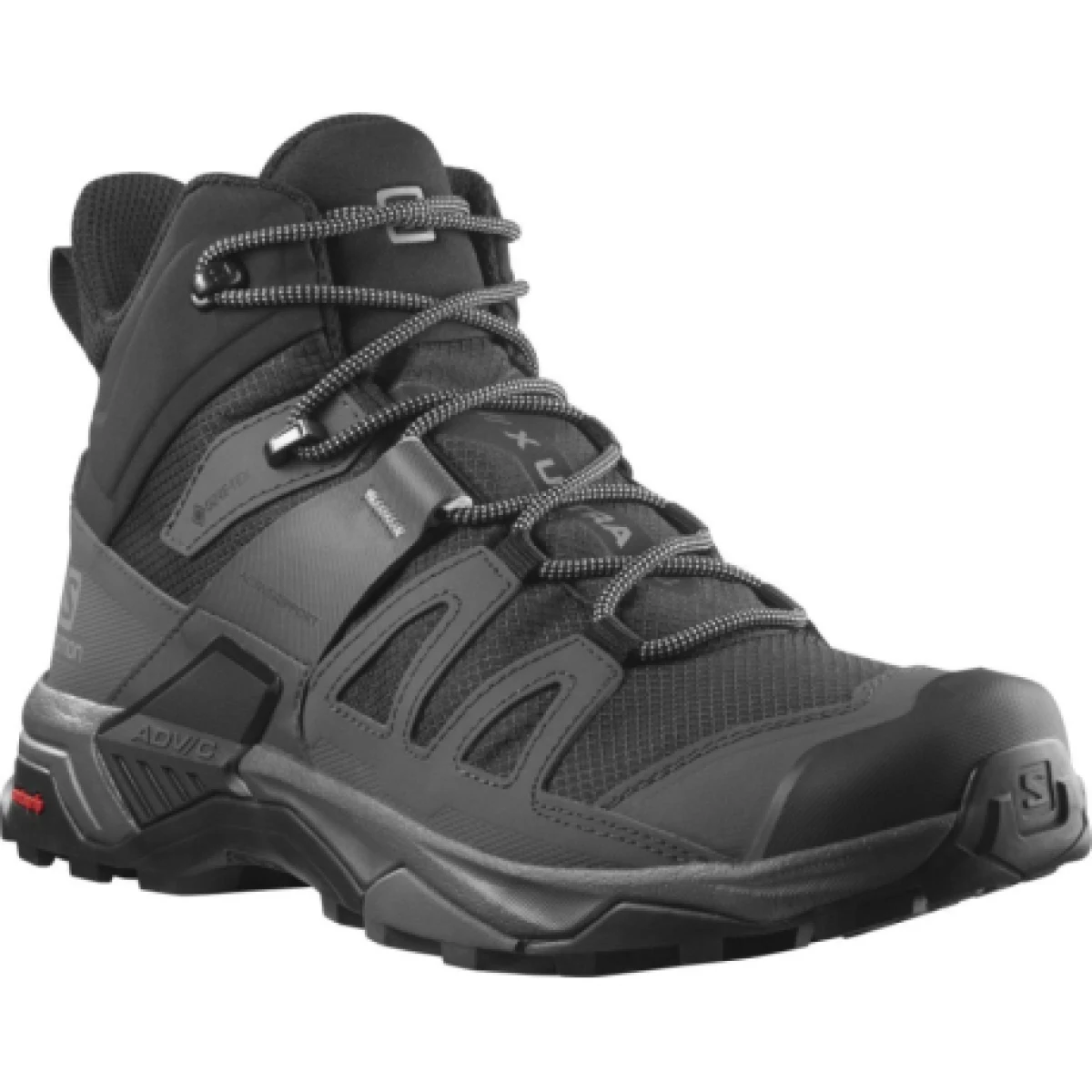 Pánská kotníková turistická obuv SALOMON X Ultra 4 M Mid GTX black magnet pearl blue · záber 1