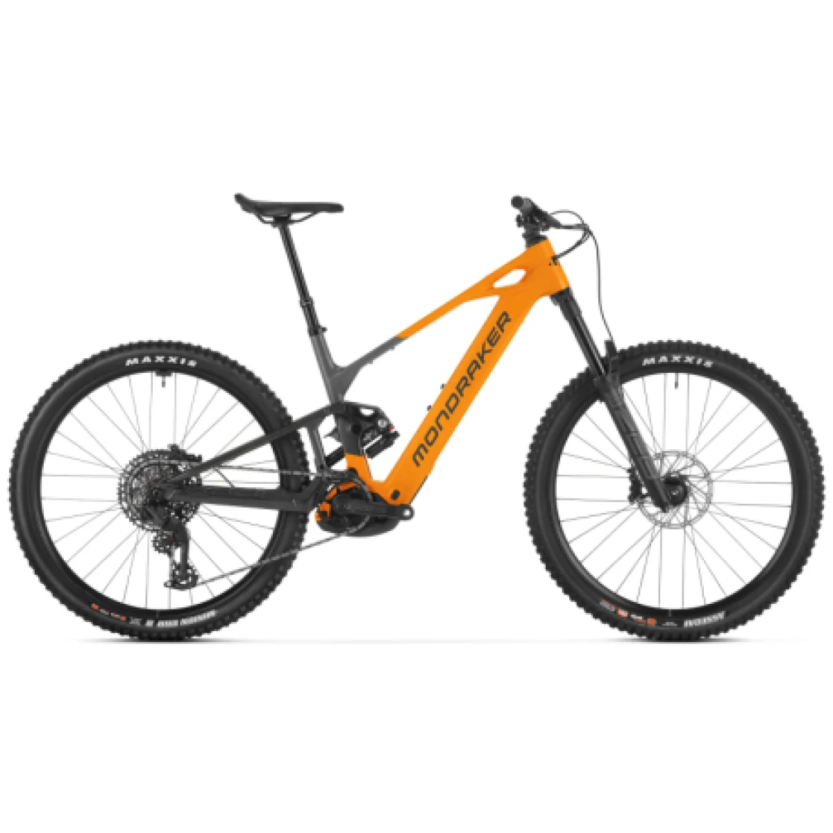 Horské elektrokolo MONDRAKER Crafty Carbon S, atomic orange · záber 1