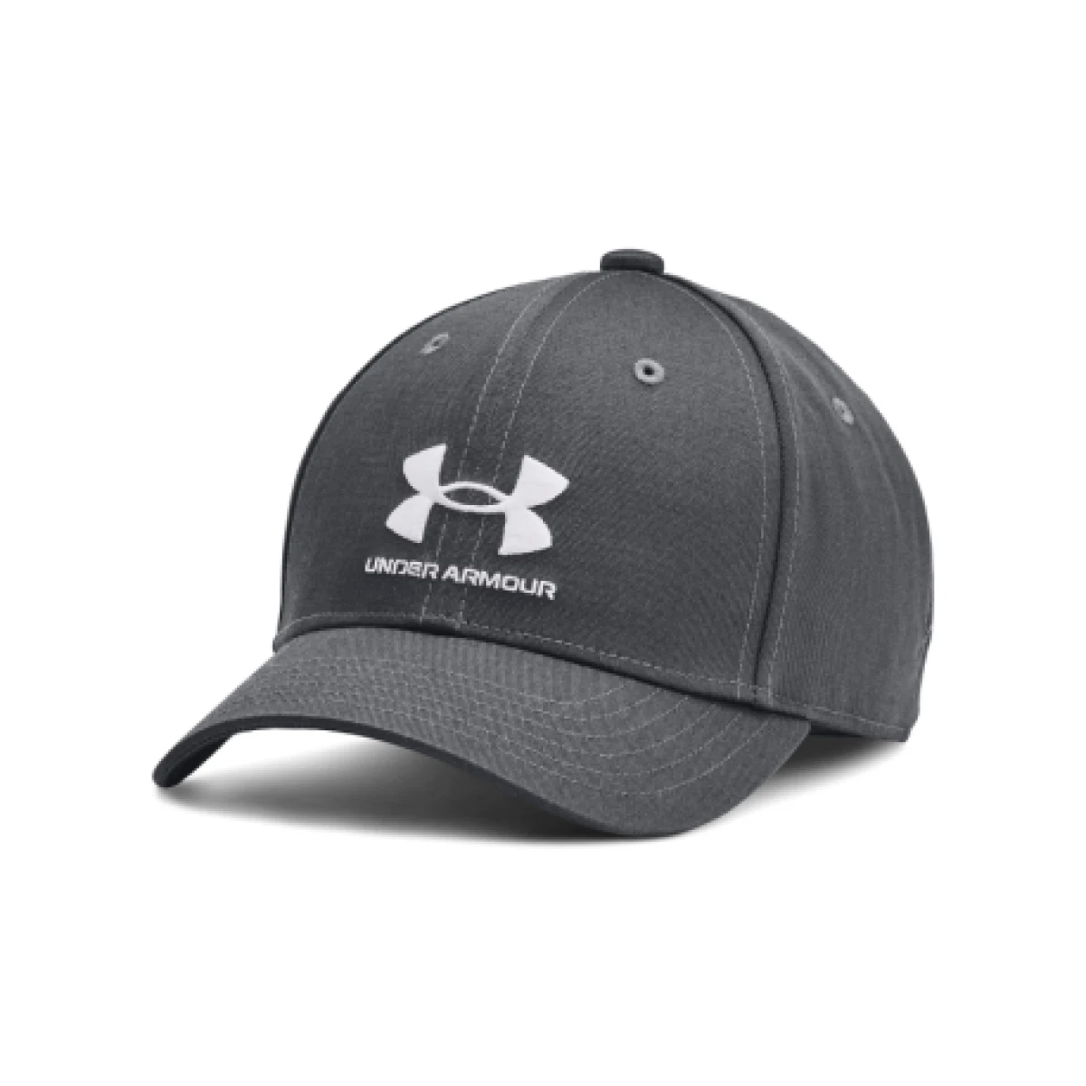 Detská šiltovka UNDER ARMOUR Youth Branded Lockup Adj-GRY · záber 1