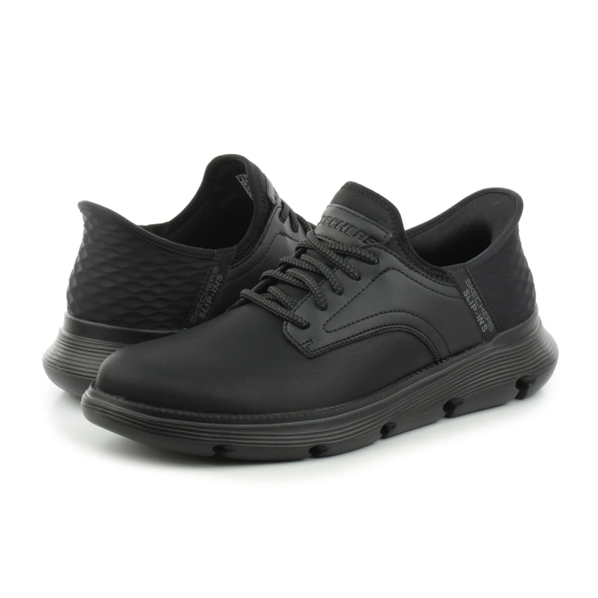 Pánska vychádzková obuv SKECHERS Garza Gervin M black · záber 3