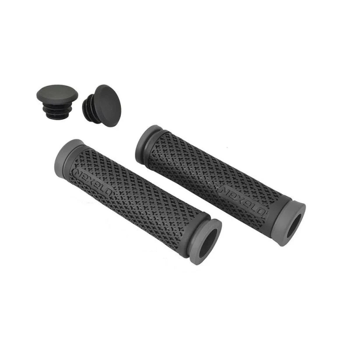 Nexelo Gumová 128mm černo/šedá madla · záber 1