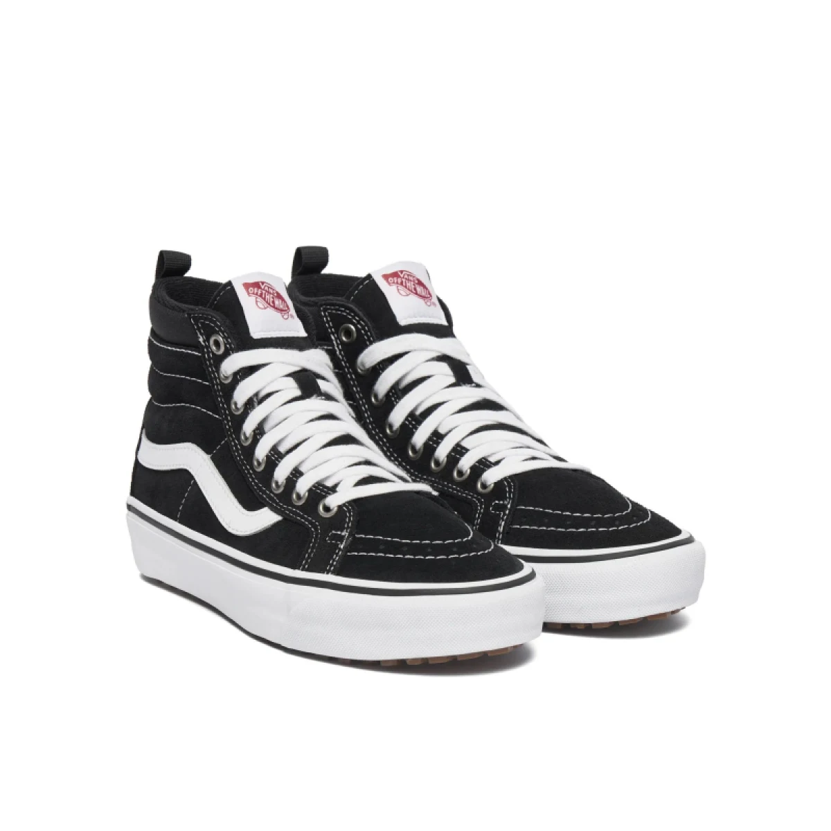Pánske členkové zimné topánky VANS MTE SK8 HI Insulated M black white · záber 2