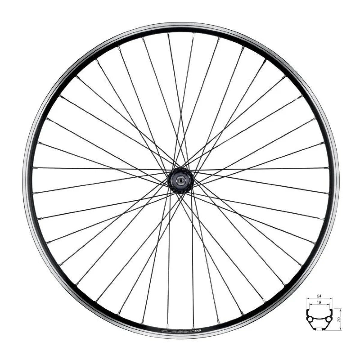 Force Kolo zadní CLASSIC 559x19 "V" F804321 36d · záber 1