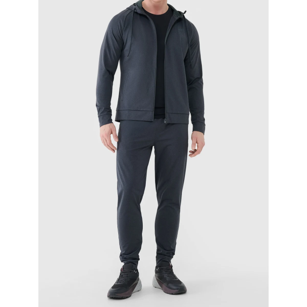 Pánske tepláky 4F TROUSERS FNK M1046-22M-ANTHRACITE MELANGE · záber 5