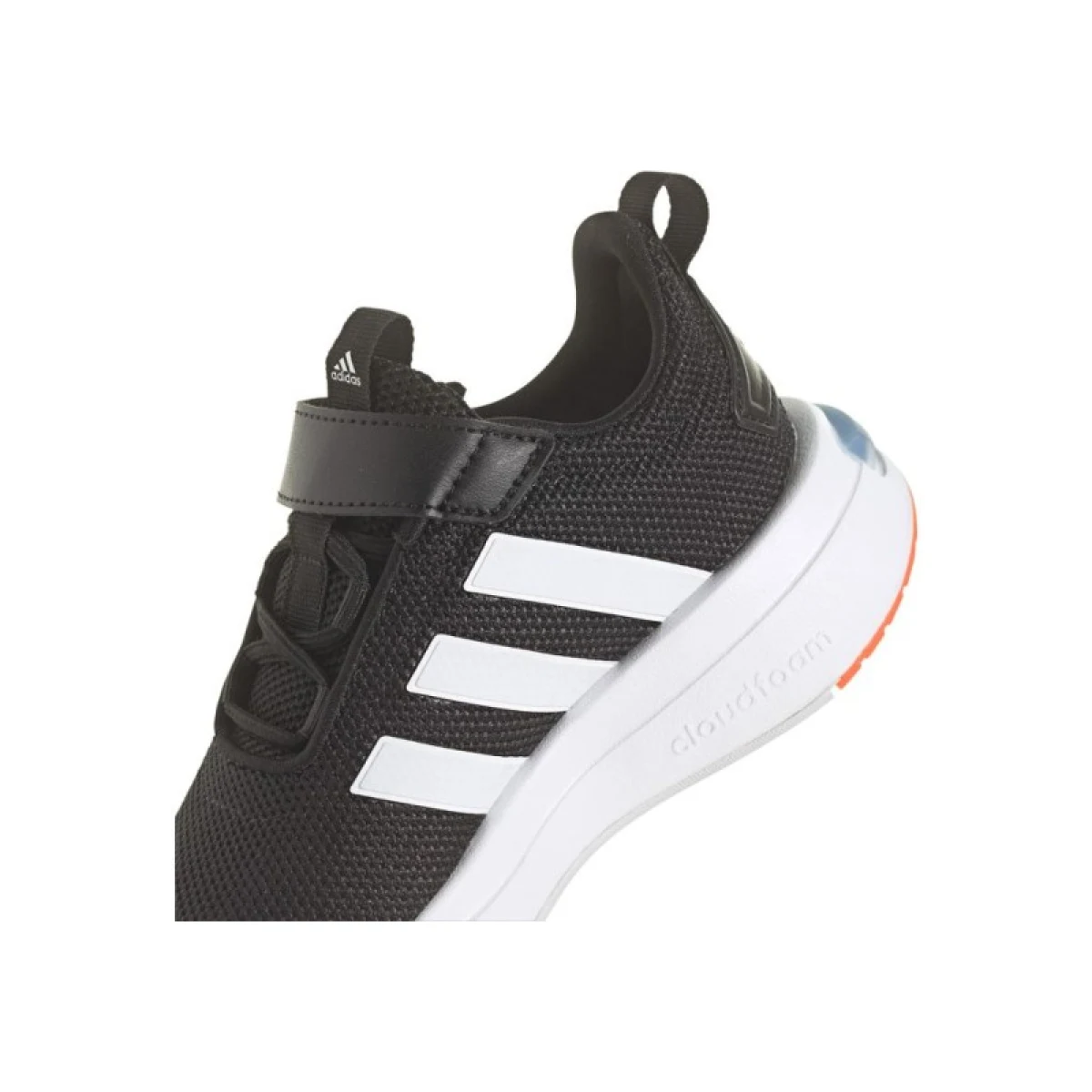 Chlapecká rekreační obuv ADIDAS Racer TR23 K core black cloud white solar red · záber 3