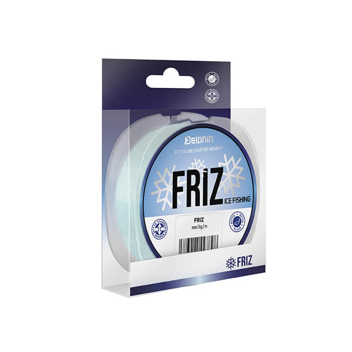 DELPHIN Friz, ľadová biela priemer 0,28 mm, nosnosť 6,30 kg · záber 1