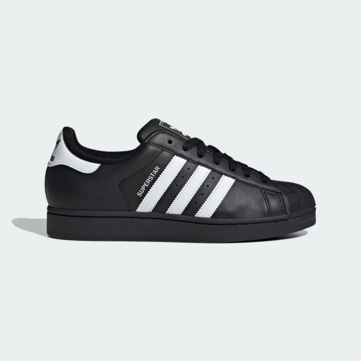 Vycházková obuv ADIDAS ORIGINALS Superstar II U core black cloud white core black · záber 2