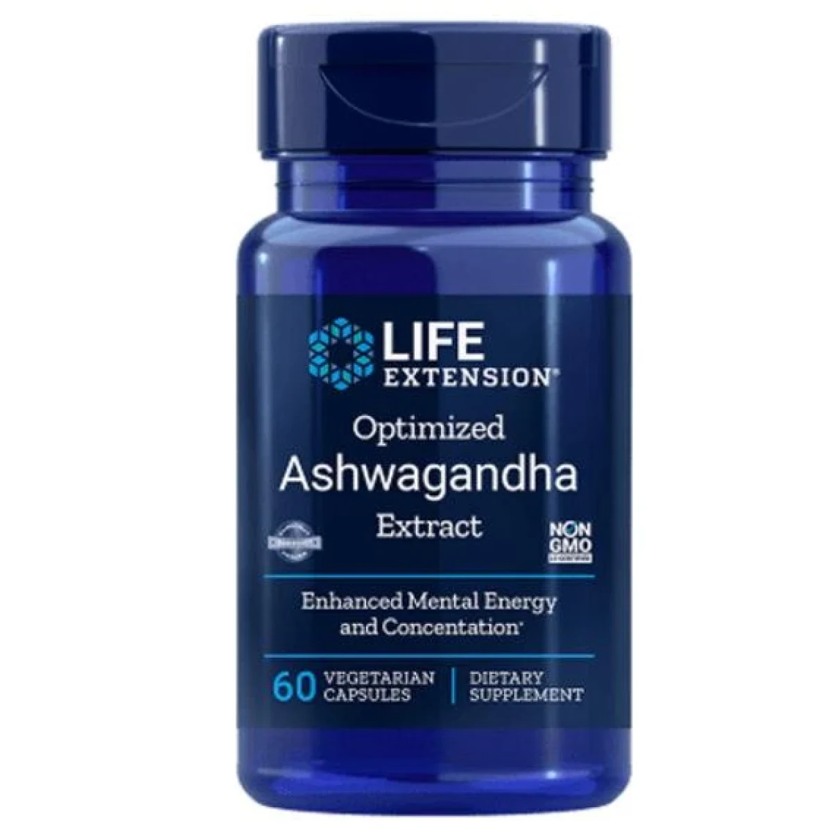 Life Extension Ashwagandha Extract 60 kapslí · záber 1