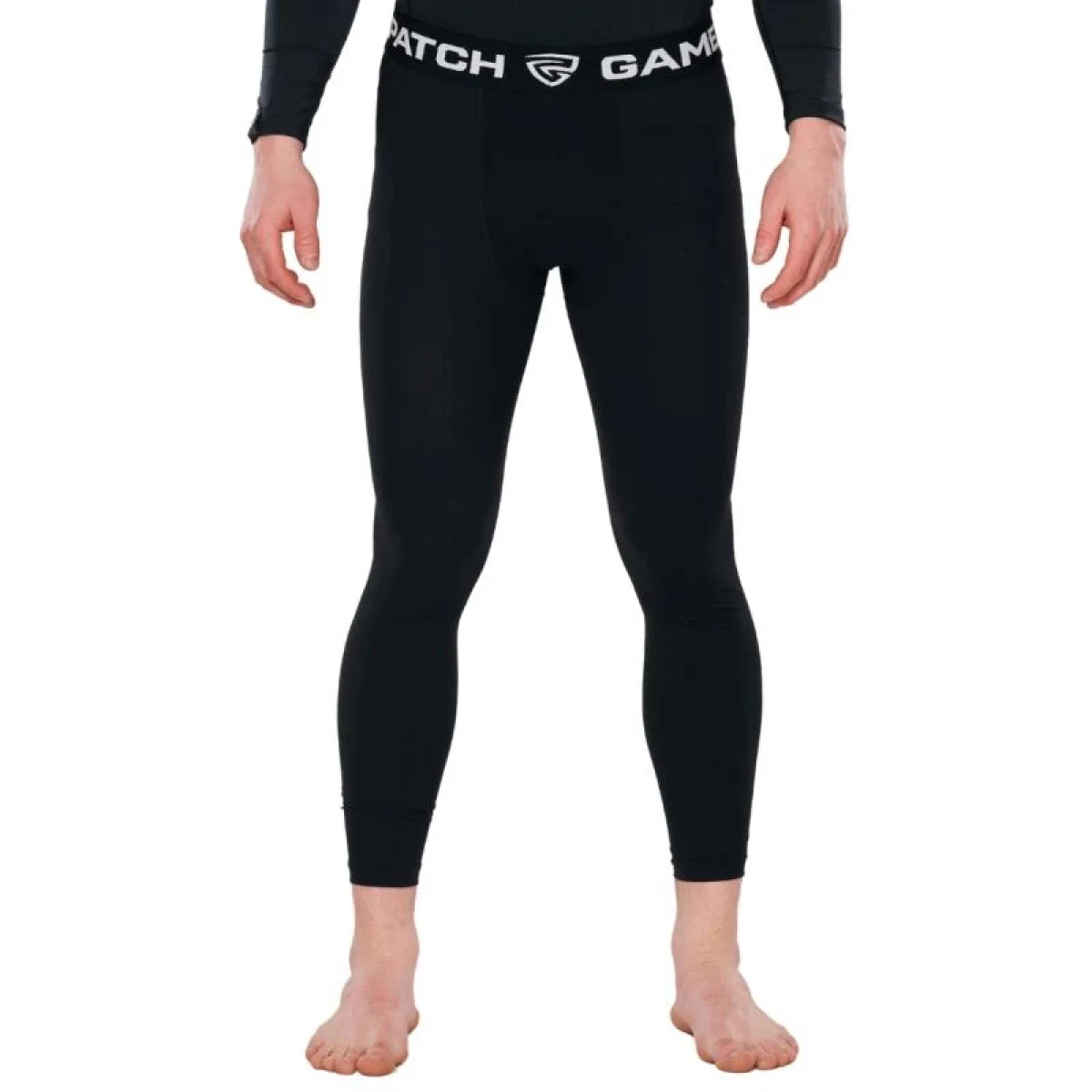 GAMEPATCH COMPRESSION PANTS black - Barva: Čierna · záber 1