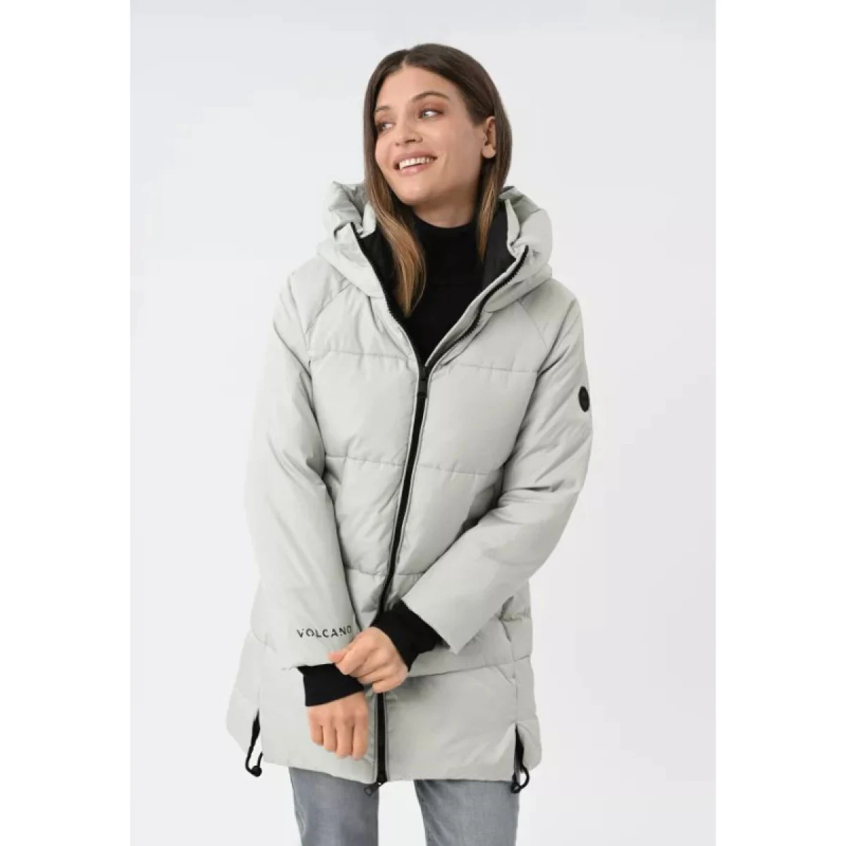 Dámská bunda VOLCANO J-FROZEN-702-GREY · záber 2