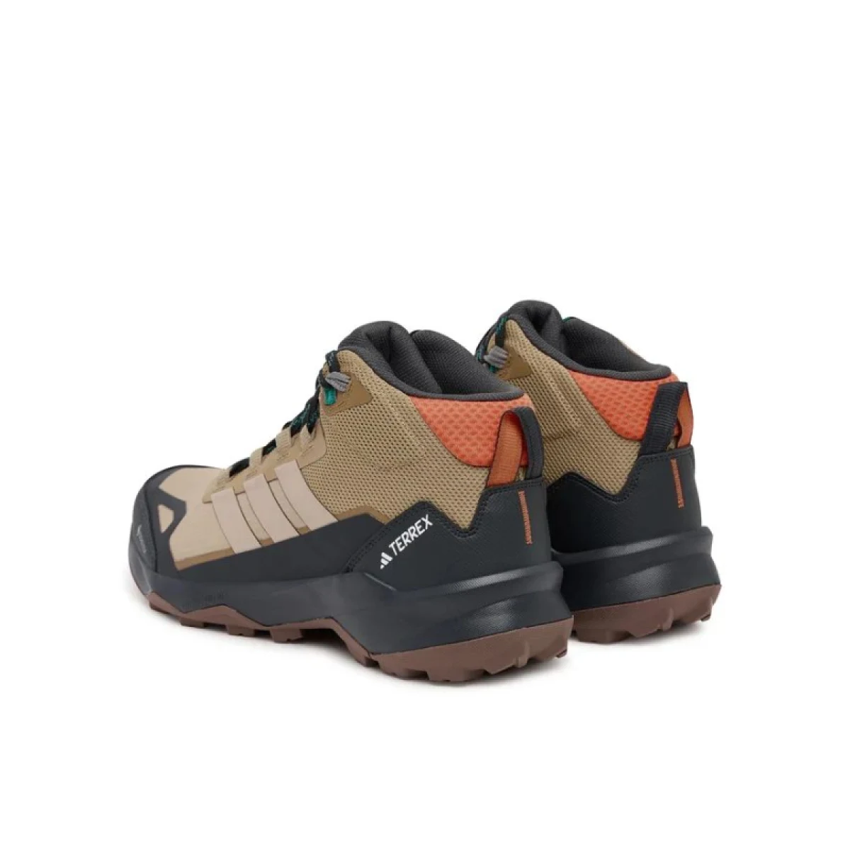 Pánska členková turistická obuv ADIDAS Terrex Skychaser AX5 Mid GTX M cardboard blanch cargo semi impact orange · záber 3