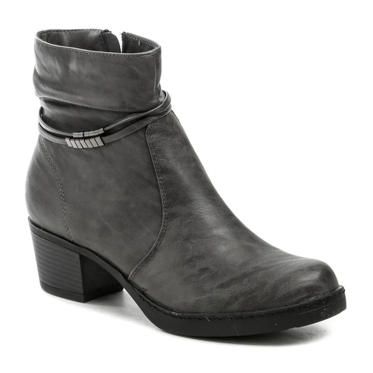 Urban Ladies 5300 tmavě šedé dámské zimní boty · záber 1