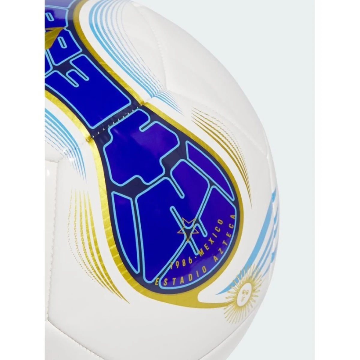Fotbalový míč ADIDAS MESSI CLUB WHITE MYSINK LUCBLU · záber 3