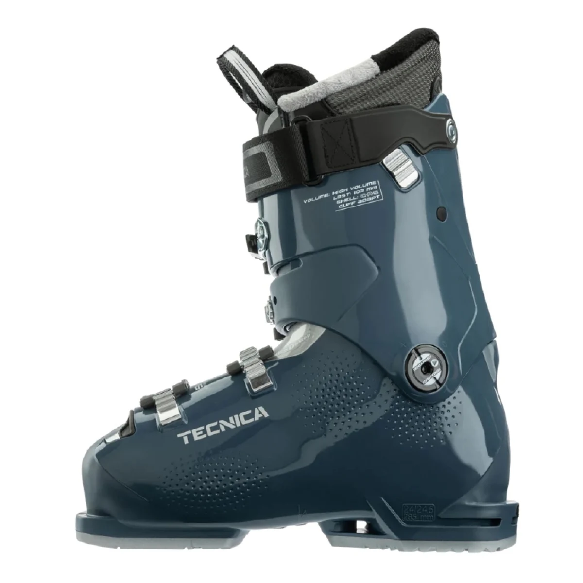Dámske lyžiarky na zjazdovku - on piste TECNICA Mach Sport 75 HV W, dark avio · záber 2