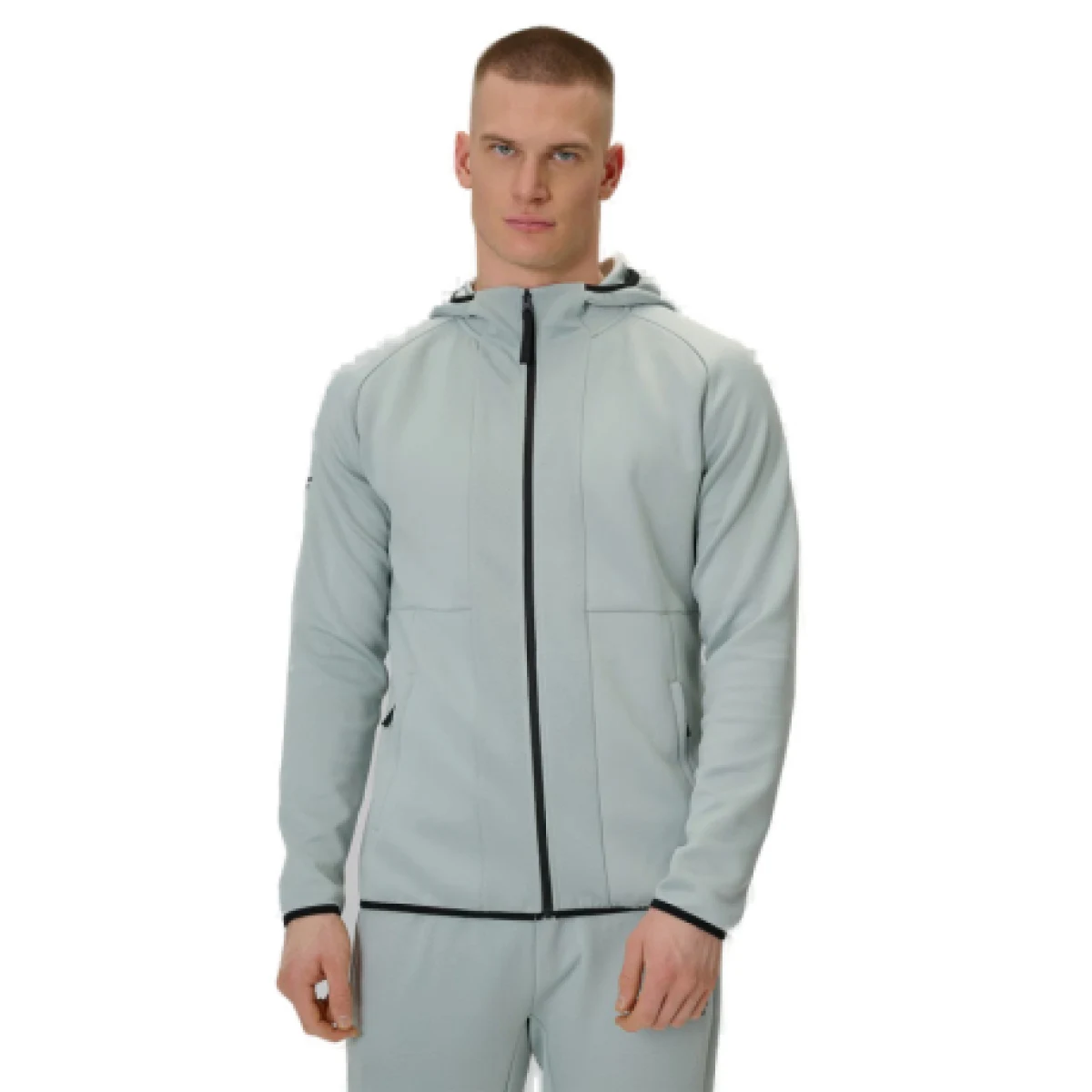 Pánska bežecká mikina 4F SWEATSHIRT FNK M627-47S-MINT · záber 1