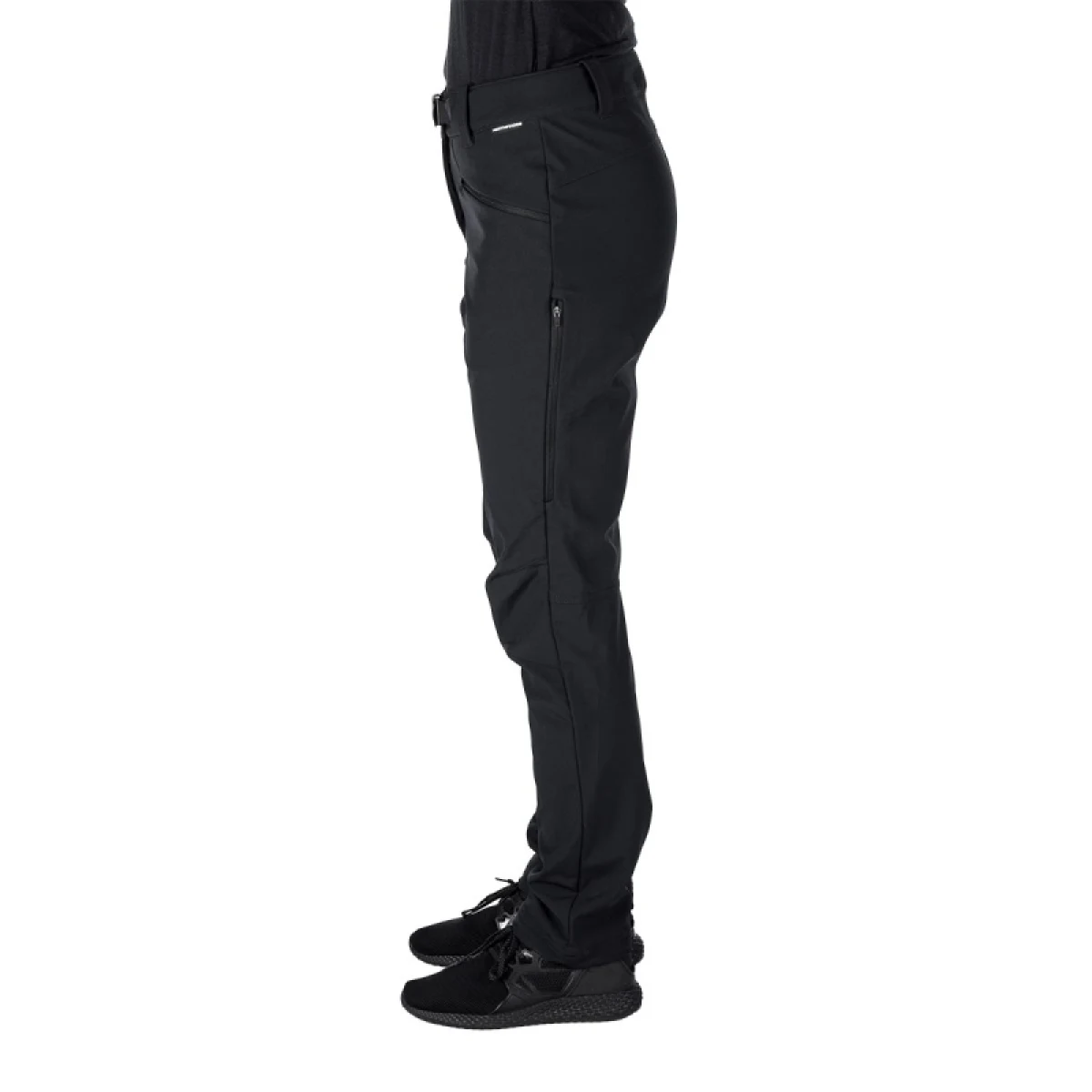 Dámske turistické softshellové nohavice NORTHFINDER MAYRA-269black · záber 3