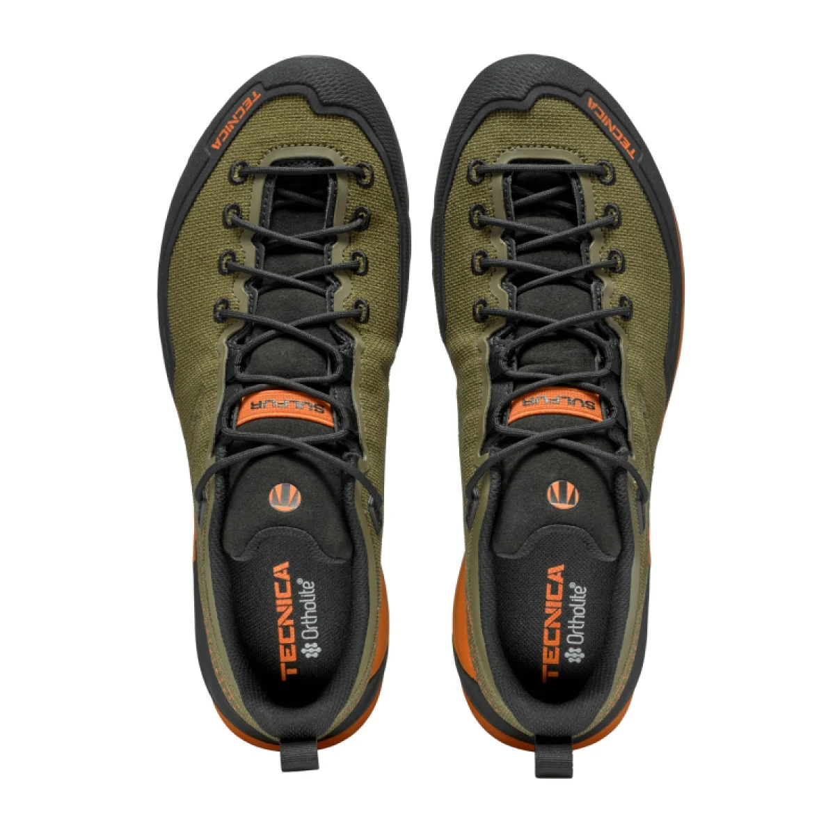 Pánská nízká turistická obuv TECNICA Sulfur S GTX Ms dark olive burnt orange · záber 5