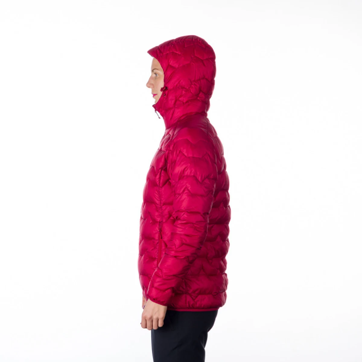 Dámská turistická bunda NORTHFINDER ELMA-510-cherry · záber 5