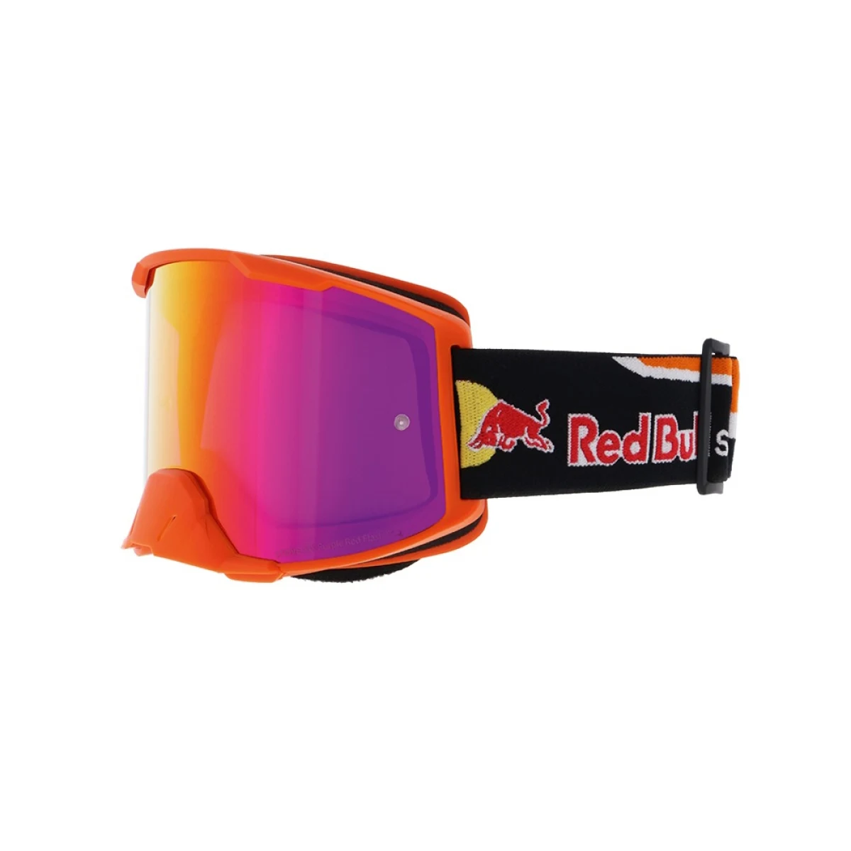 RedBull Spect Spect Strive, oranžové matné, plexi fialové zrcadlové · záber 3