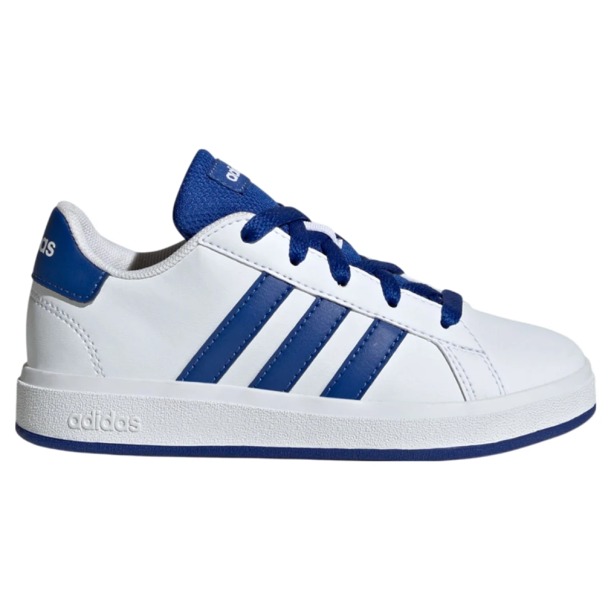 Chlapčenská rekreačná obuv ADIDAS Grand Court 2.0 Jr cloud white team royal blue core black · záber 2