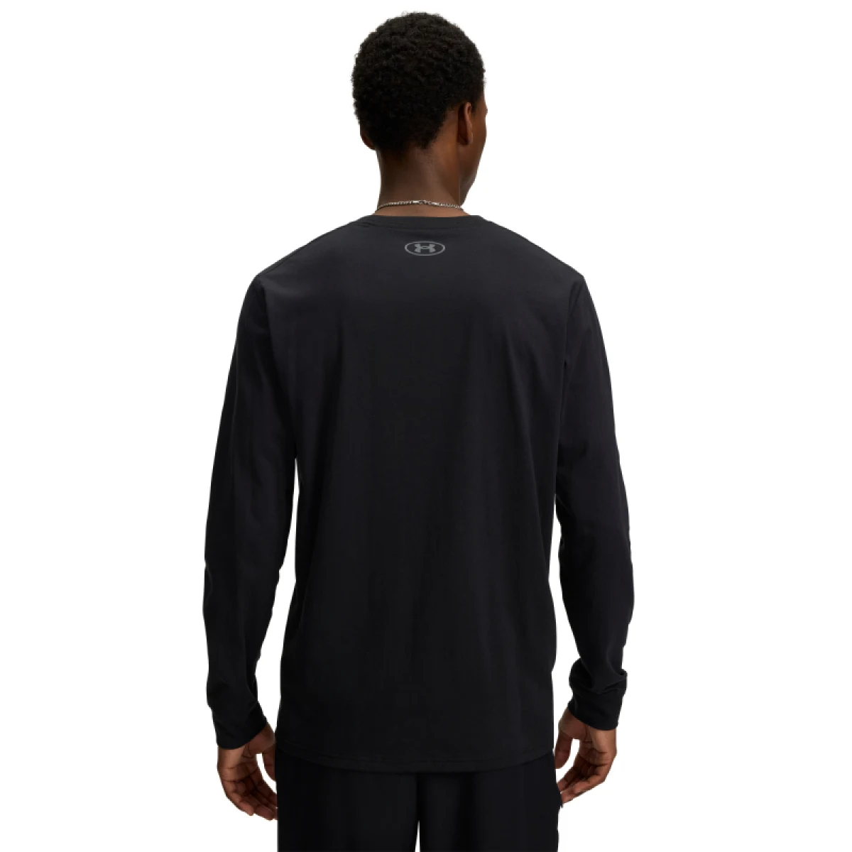 Pánské tričko s dlouhým rukávem UNDER ARMOUR UA SPORTSTYLE LEFT CHEST LS-BLK · záber 2