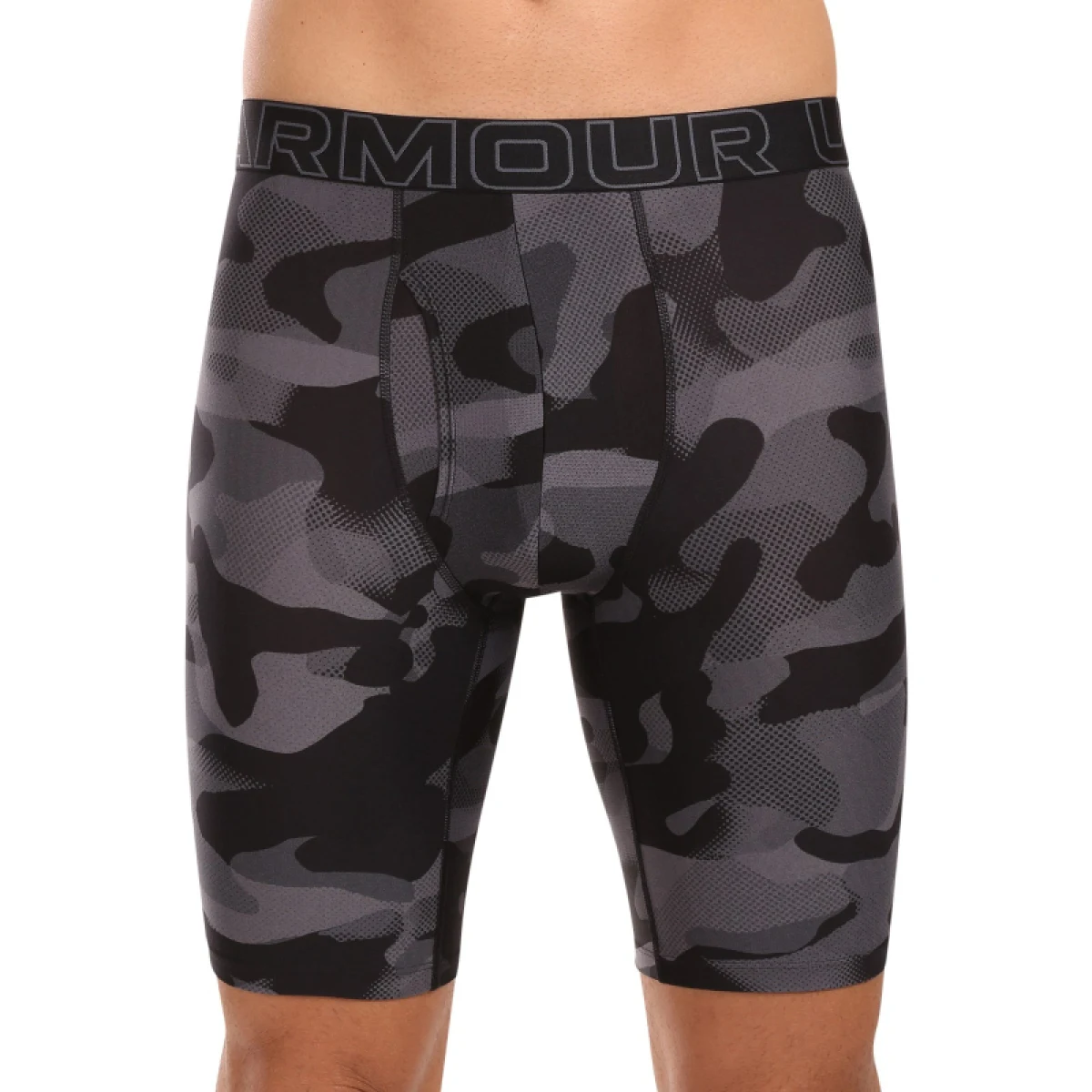 Pánske boxerky UNDER ARMOUR 3 PACK-UA PERFORMANCE TECH - PRINT 9 inch-BLK · záber 5