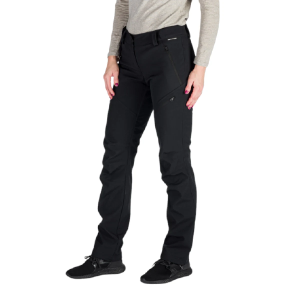 Dámské turistické zateplené kalhoty NORTHFINDER JUANITA-269-black · záber 1