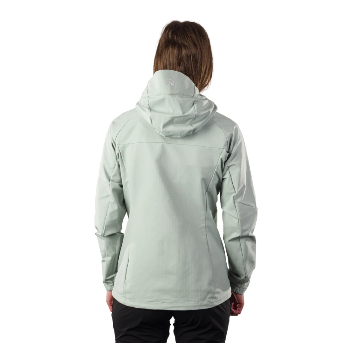 Dámska turistická softshellová bunda s kapucňou NORTHFINDER DESTINEY-333lightgreen · záber 5