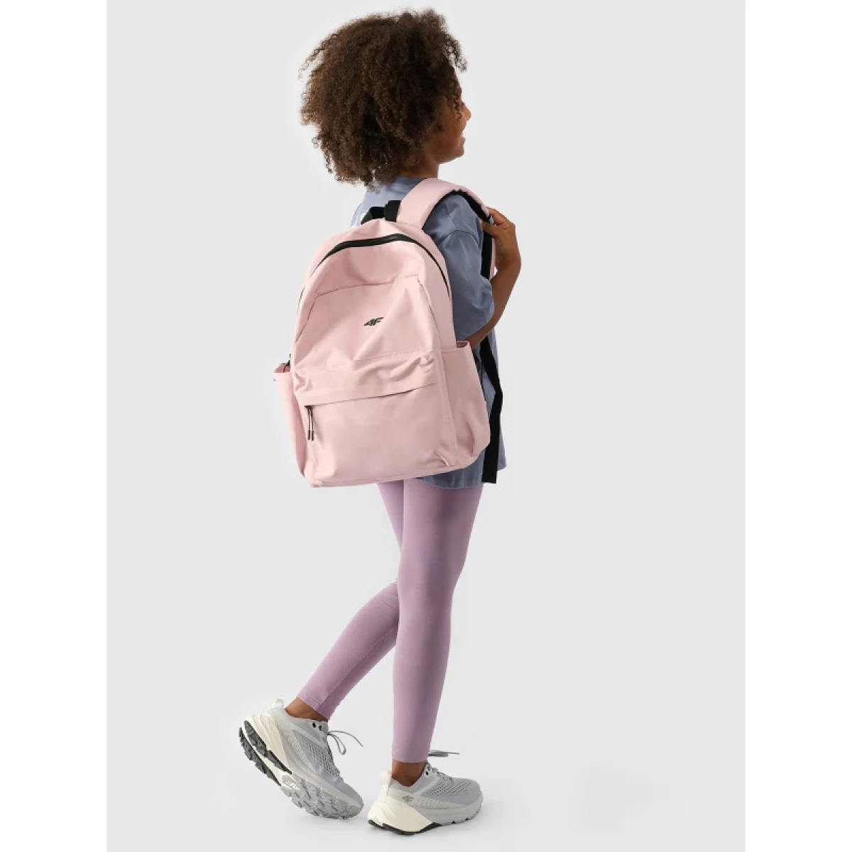 Dívčí legíny 4F JUNIOR TIGHTS-JWMM00TTIGF178-51S-VIOLET · záber 4
