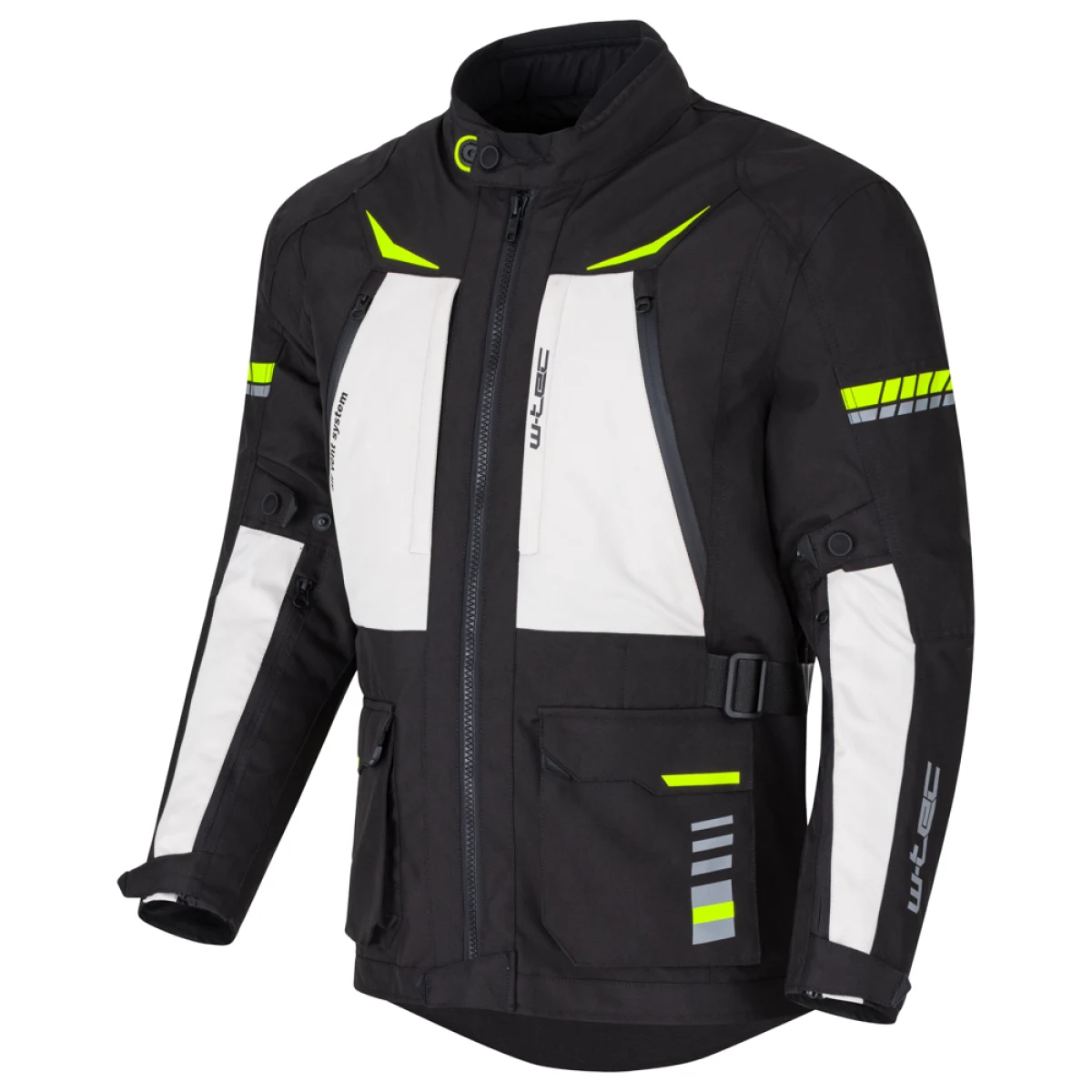Moto bunda W-TEC Warao Farba čierna-fluo, · záber 4