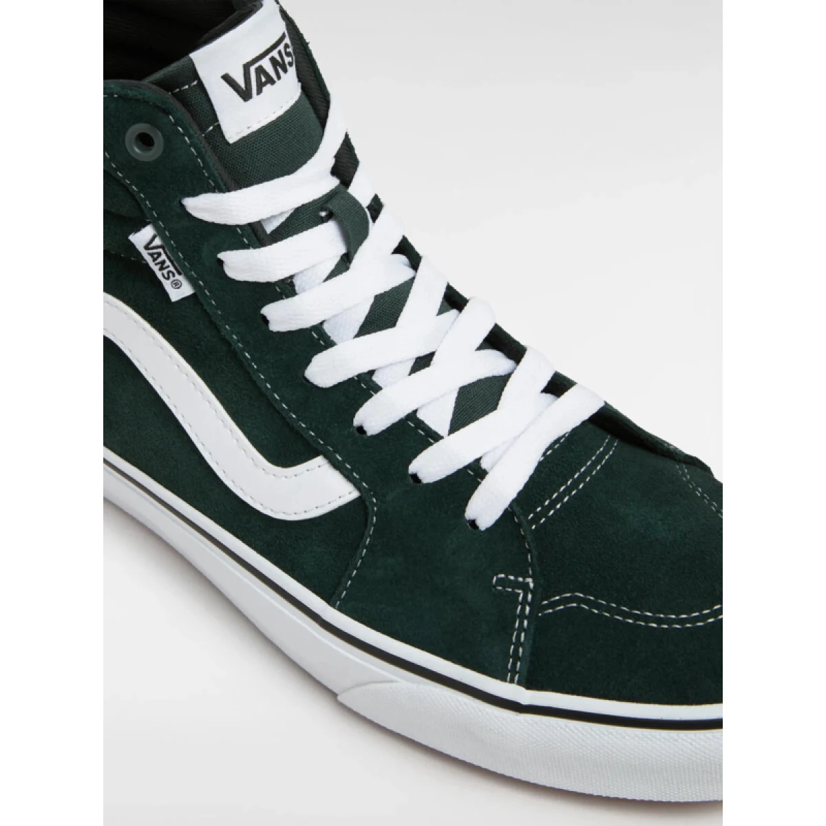 Pánská vycházková obuv VANS MN Filmore HI (Suede) scarab white · záber 5